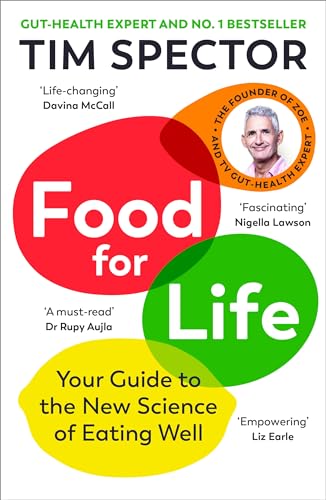 Couverture FOOD FOR LIFE - Tim Spector (Mass Market Paperback) - ISBN 9781529919660