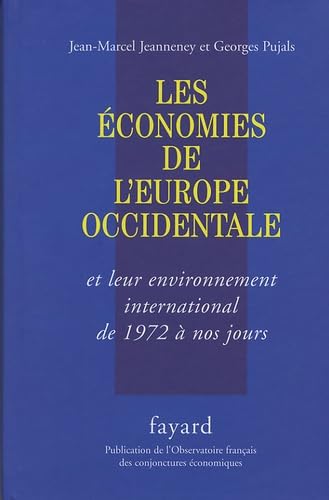 Couverture LES ECONOMIE DE L'EUROPE OCCIDENTALE - Pujals Jeanneney (Broché) - ISBN 9782213623498