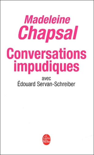 Couverture CONVERSATIONS IMPUDIQUES - Chapsal (Mass Market Paperback) - ISBN 9782253067757