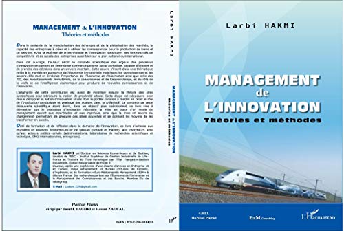 Couverture MANAGEMENT DE L'INNOVATION THEORIES ET METHODES - Hakmi (Poche) - ISBN 9782296031425