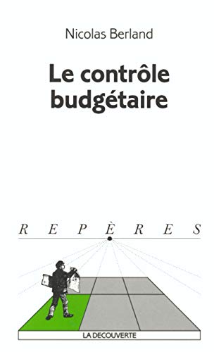 Couverture LE CONTROLE BUDGETAIRE - Berland (Poche) - ISBN 9782707135674