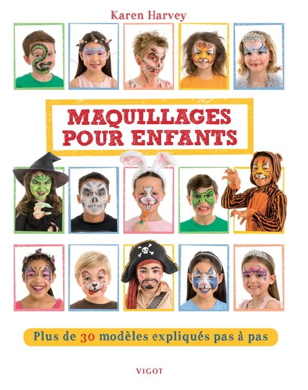 Couverture MAQUILLAGES POUR ENFANTS - Harvey (Poche) - ISBN 9782711424146