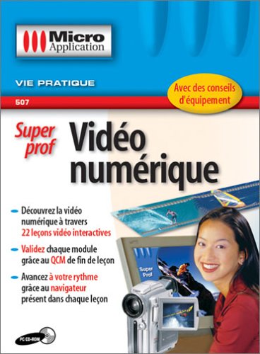 Couverture SUPERPROF VIDEO NUMERIQUE (Trade Paperback) - ISBN 9782742927852