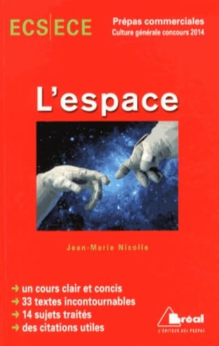 Couverture PREPAS COMMERCIALES ECS/ECE L'ESPACE - Nicolle (Broché) - ISBN 9782749532035