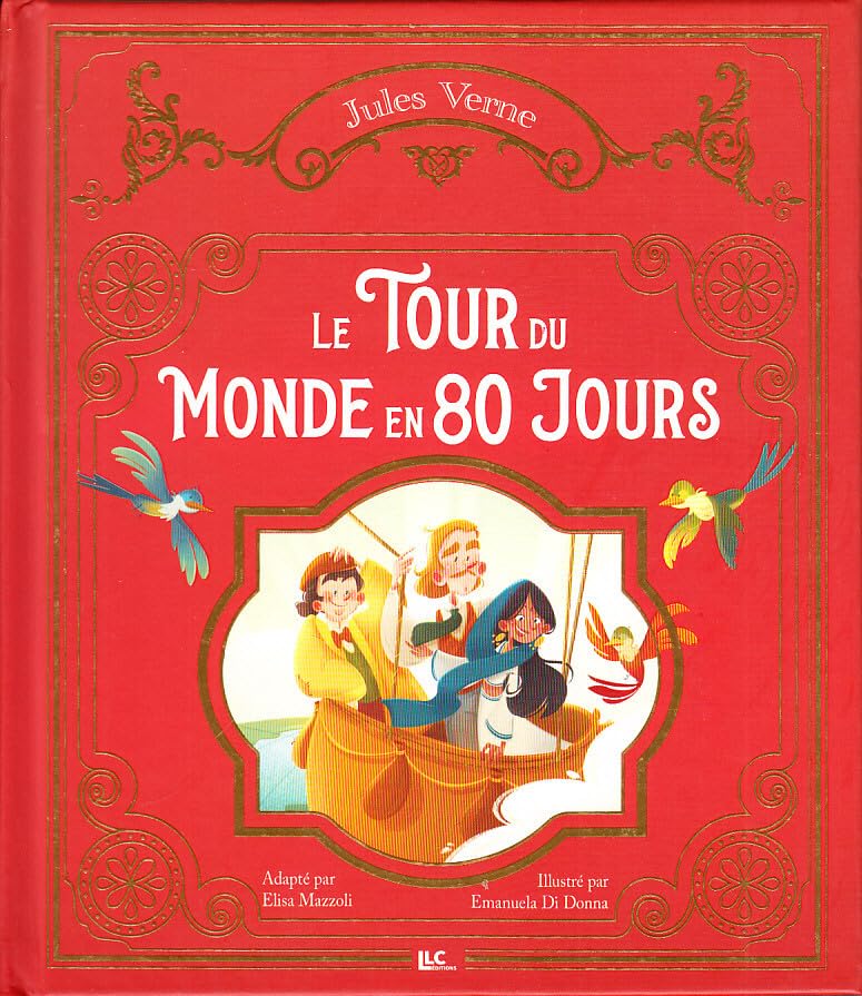 Couverture LE TOUR DU MONDE EN 80 JOURS - JULES VERNE (Poche) - ISBN 9782754227100