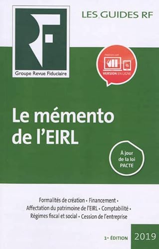 Couverture LE MEMOIRE DE L'EIRL (Broché) - ISBN 9782757907290