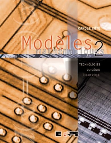 Couverture MODELES MATHEMATIQUE 2 (Trade Paperback) - ISBN 9782761311519