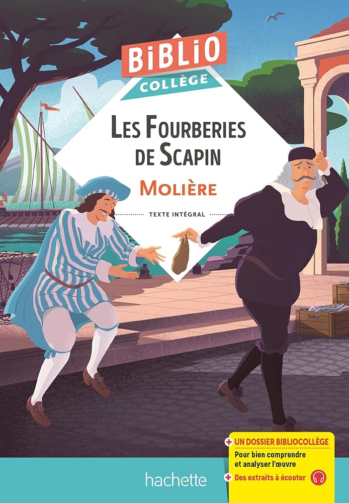 Bibliocollège - Les Fourberies de Scapin, Molière cover image