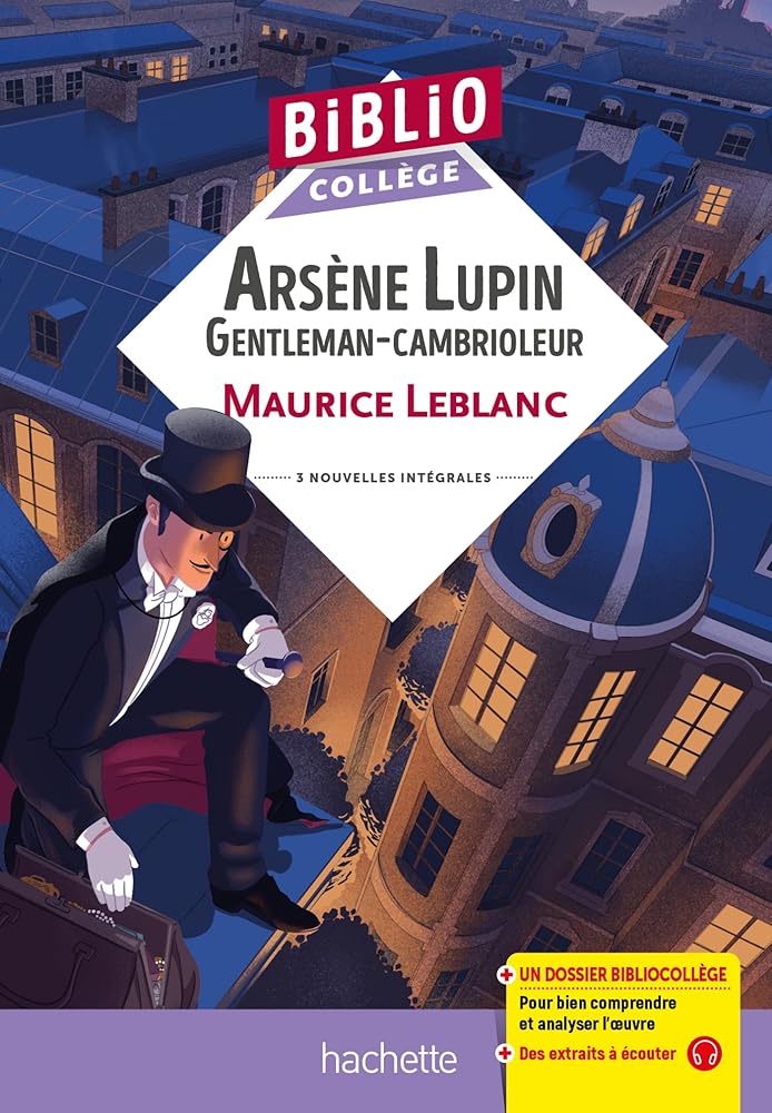 Bibliocollège - Arsène Lupin "Gentleman cambrioleur", Maurice Leblanc cover image