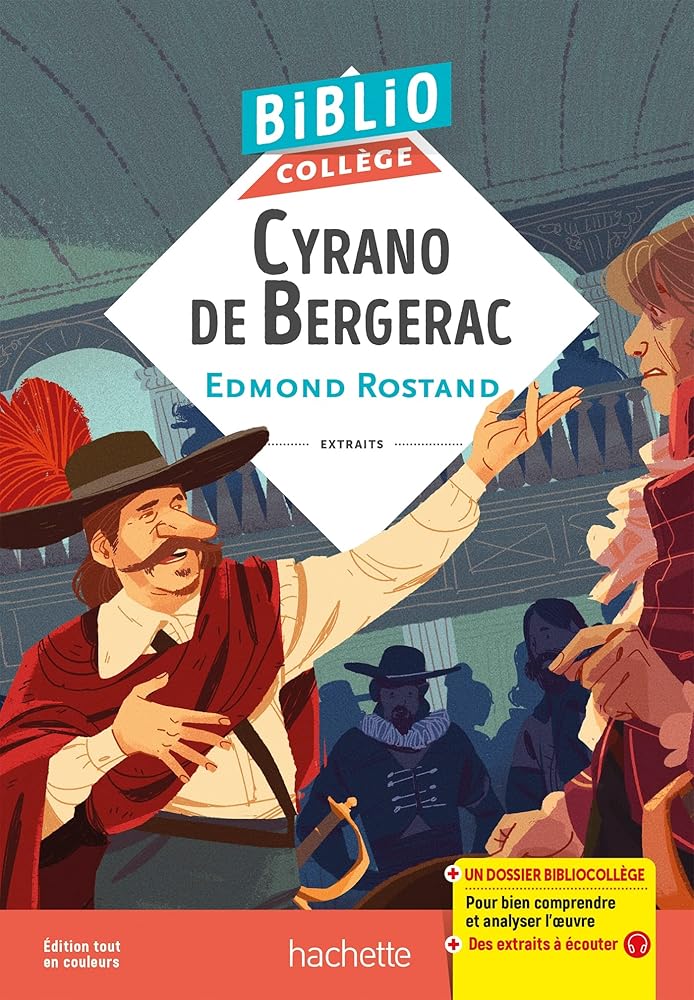 Bibliocollège- Cyrano de Bergerac, Edmond Rostand cover image