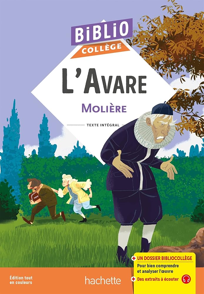 Bibliocollège - L'Avare, Molière cover image