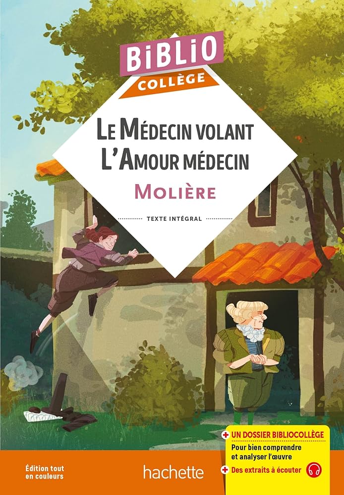 Bibliocollège - Le médecin volant - L'amour médecin, Molière cover image