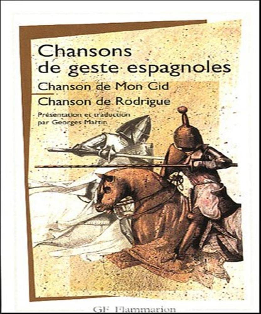 Chansons de geste espagnoles : Chanson de Mon Cid - Chanson de Rodrigue cover image