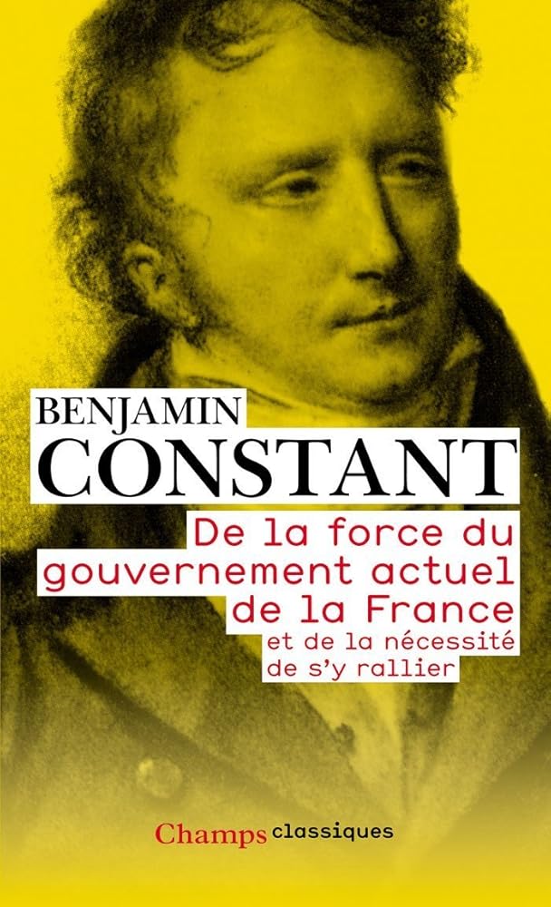 De la force du gouvernement actuel de la France(nc): ET DE LA NÉCESSITÉ DE S'Y RALLIER cover image
