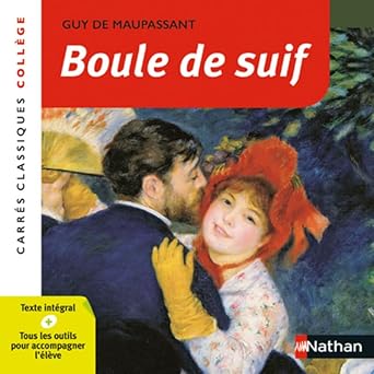 Boule de suif - Maupassant - Edition pédagogique Collège - Carrés classiques Nathan cover image