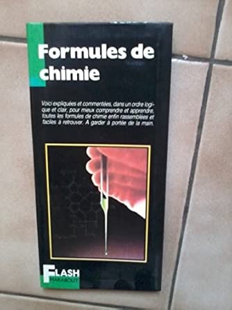 FORMULES DE CHIMIE cover image