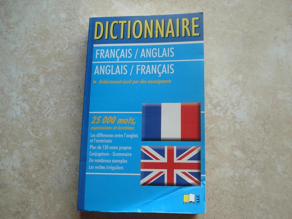 DICTIONNAIRE FRANCAIS ANGLAIS ANGLAIS FRANCAIS cover image