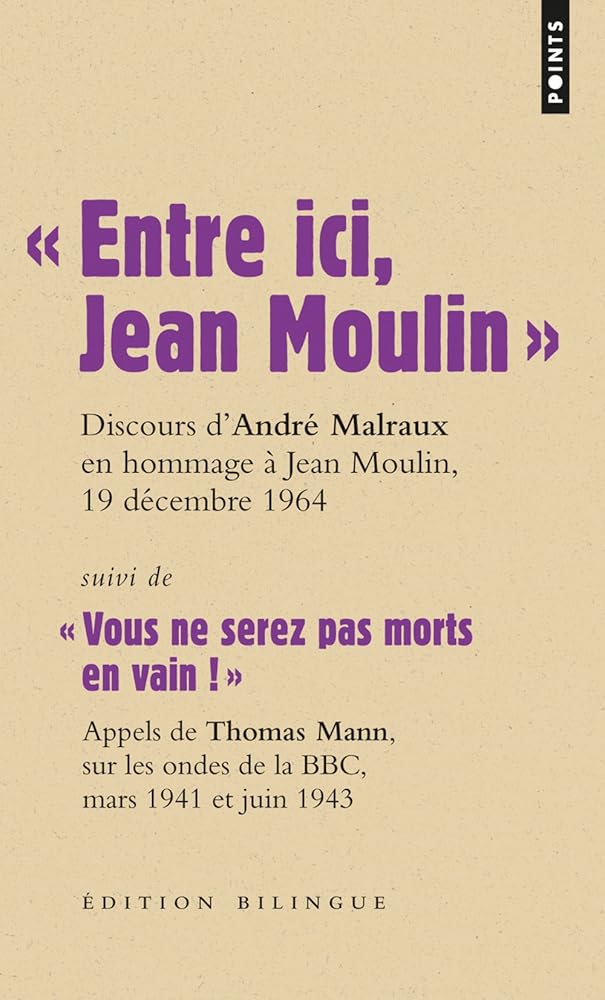 « Entre ici, Jean Moulin »: Suivi de « Vous ne serez pas morts en vain ! » cover image