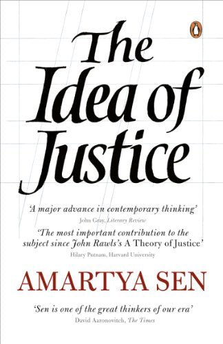 Couverture THE IDEA OF JUSTICE - Sen (Mass Market Paperback) - ISBN 9780141037851