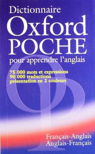 Couverture DICTIONNAIRE OXFORD POCHE POUR APPRENDRE L'ANGLAIS - Mcintosh Colin (Poche) - ISBN 9780194315289