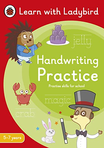 Couverture HANDWRITING PRACTICE: A LEARN WITH LADYBIRD ACTIVITY BOOK 5-7 YEARS - Ladybird (Mass Market Paperback) - ISBN 9780