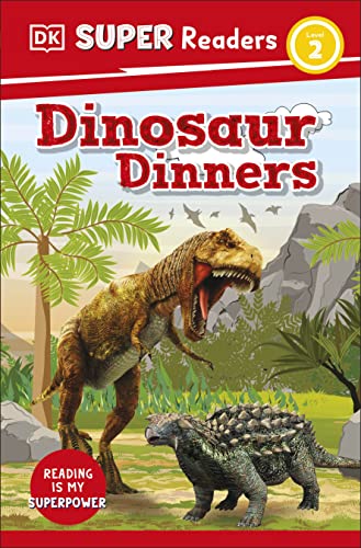Couverture DK SUPER READERS LEVEL 2 DINOSAUR DINNERS (Mass Market Paperback) - ISBN 9780241589649