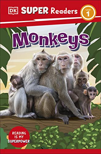 Couverture DK SUPER READERS LEVEL 1 MONKEYS (Mass Market Paperback) - ISBN 9780241600795