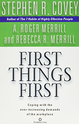Couverture FIRST THING FIRST - Covey (Mass Market Paperback) - ISBN 9780743468596