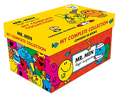 Couverture MR MEN MY COMPLETE COLLECTION 48 BOOKS SET BY ROGER HARGREAVES - AGES 5-7 (Box Set) - ISBN 9780755501878