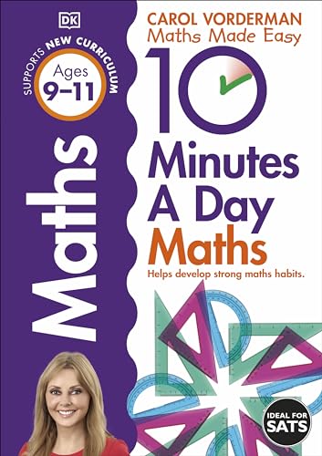 Couverture 10 MINUTES A DAY MATHS AGES 9-11 (KEY STAGE 2) (Mass Market Paperback) - ISBN 9781409365433
