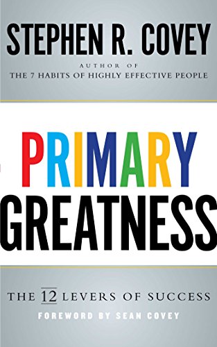 Couverture PRIMARY GREATNESS - Covey (Trade Paperback) - ISBN 9781471157288