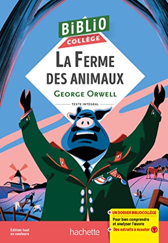 Couverture BIBLIOCOLLEGE - LA FERME DES ANIMAUX, G. ORWELL - Lisle/Orwell |  Lisle/Orwell/Sirand |  Orwell/Sira (Poche) - ISB