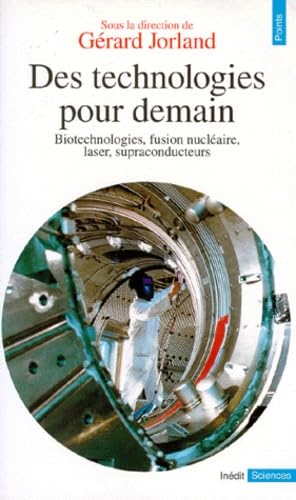 Couverture DES TECHNOLOGIES POUR DEMAIN - Jorland (Broché) - ISBN 9782020136419