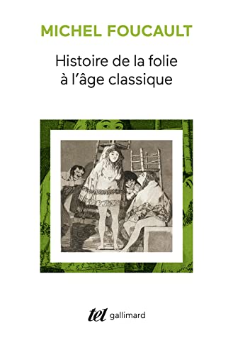 Couverture HISTOIRE DE LA FOLIE A L'AGE CLASSIQUE - Foucault Michel (Broché) - ISBN 9782070295821