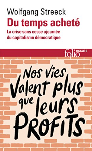 Couverture DU TEMPS ACHETE - Streeck (Poche) - ISBN 9782072765520