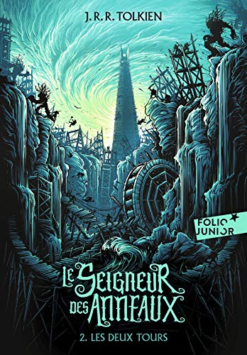 Couverture LE SEIGNEUR DES ANNEAUX - TOME 2 - LES DEUX TOURS - Tolkien J. R. R. (Broché) - ISBN 9782075134095