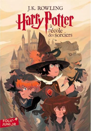 Couverture HARRY POTTER - TOME 1 - HARRY POTTER A L’ECOLE DES SORCIERS - Rowling J.K. (Poche) - ISBN 9782075187541