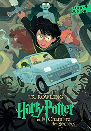 Couverture HARRY POTTER - TOME 2 - HARRY POTTER ET LA CHAMBRE DES SECRETS - Rowling J.K. (Poche) - ISBN 9782075187596