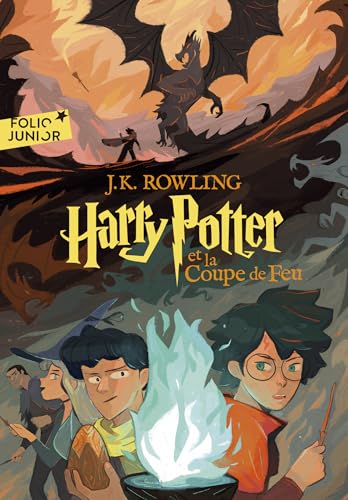 Couverture HARRY POTTER - TOME 4 - HARRY POTTER ET LA COUPE DE FEU - Rowling J.K. (Broché) - ISBN 9782075187695