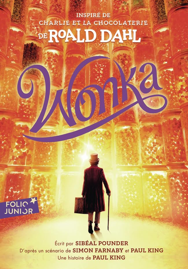 Couverture WONKA - King/Farnaby/Dahl (Mass Market Paperback) - ISBN 9782075220804