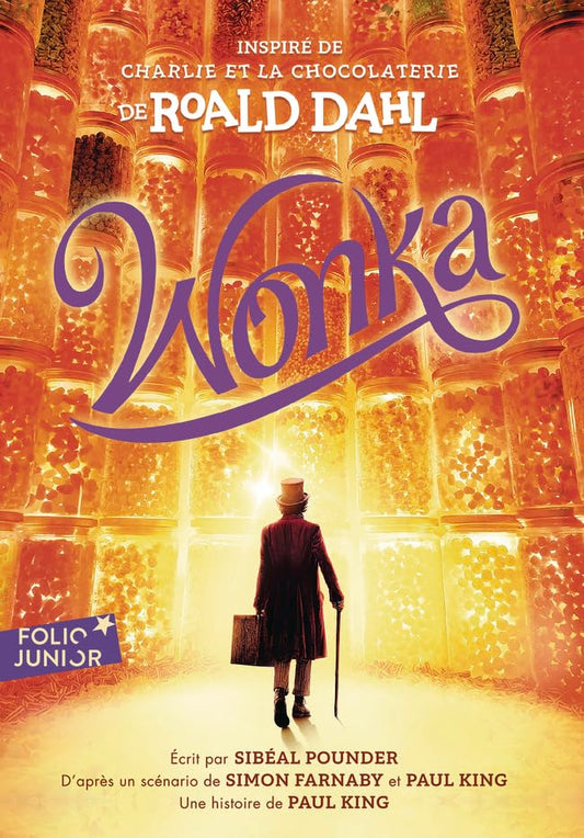 Couverture WONKA - King/Farnaby/Dahl (Mass Market Paperback) - ISBN 9782075220804