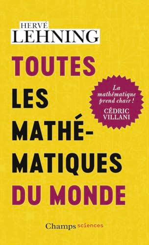 Couverture TOUTES LES MATHEMATIQUES DU MONDE - Lehning Herve (Poche) - ISBN 9782080148032