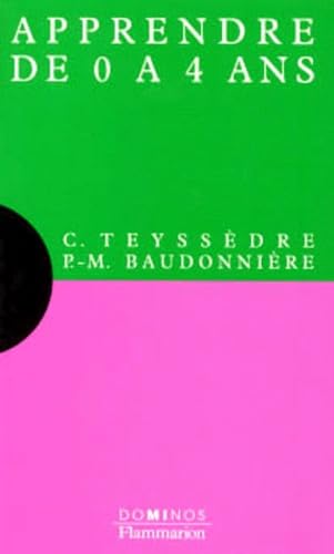 Couverture APPRENDRE DE 0 A 4 ANS - Teyssedre (Mass Market Paperback) - ISBN 9782080351944