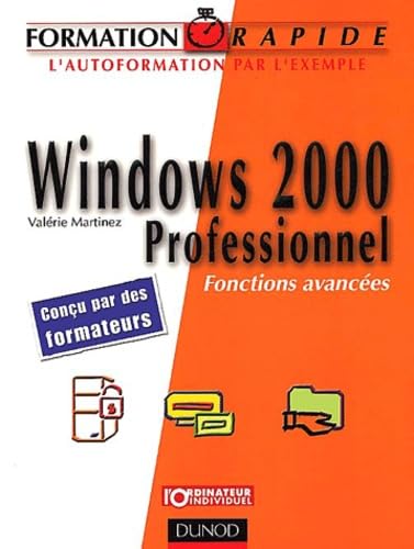 Couverture WINDOWS 2000 PROFESSIONNEL (Mass Market Paperback) - ISBN 9782100068296