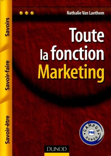 Couverture TOUTE LA FONCTION MARKETING CAMPUS - Laethem (Broché) - ISBN 9782100495450
