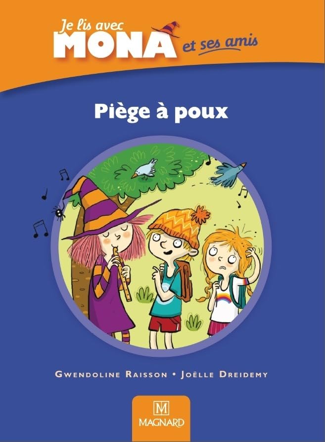 Couverture JE LIS AVEC MONA ET SES AMIS PIEGE A POUX (Poche) - ISBN 9782210501379