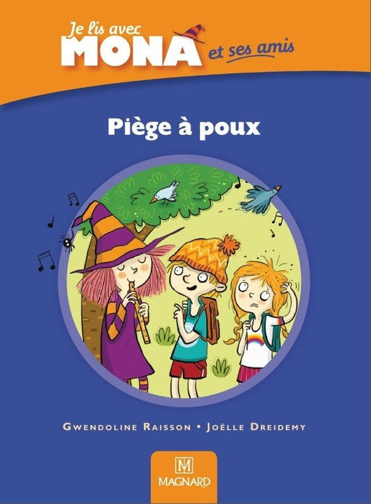 Couverture JE LIS AVEC MONA ET SES AMIS PIEGE A POUX (Poche) - ISBN 9782210501379
