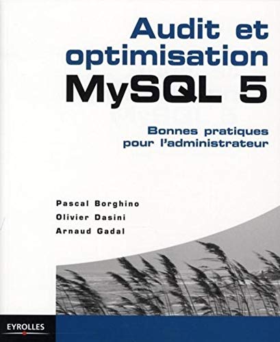 Couverture AUDIT OPTIMIS MYSQL 5 - Borghino (Trade Paperback) - ISBN 9782212126341