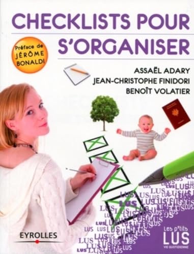 Couverture CHECKLISTS POUR S'ORGANISER - Adary (Poche) - ISBN 9782212547009