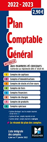 Couverture PLAN COMPTABLE GENERAL PCG 2022-2023 (Mass Market Paperback) - ISBN 9782216164264